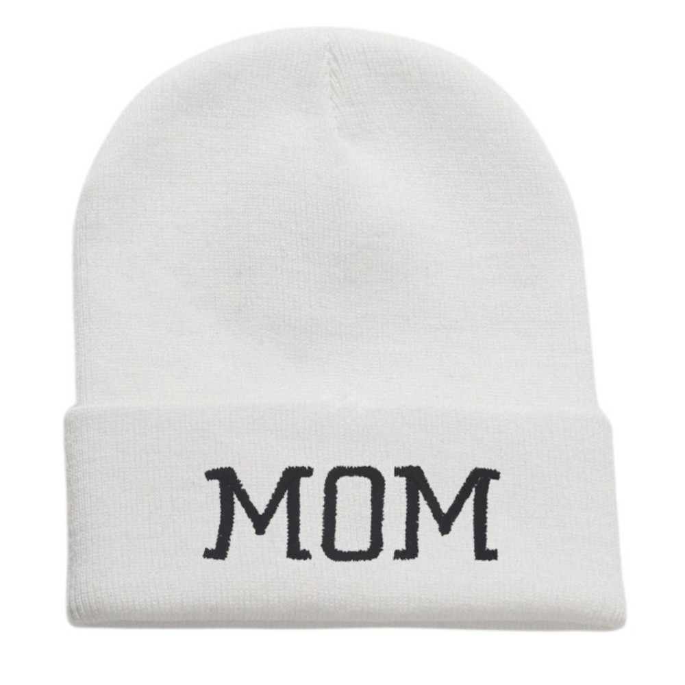 Beanie Cuffed Knit - Bonnet Minimaliste Assorti Parents Maman Papa,