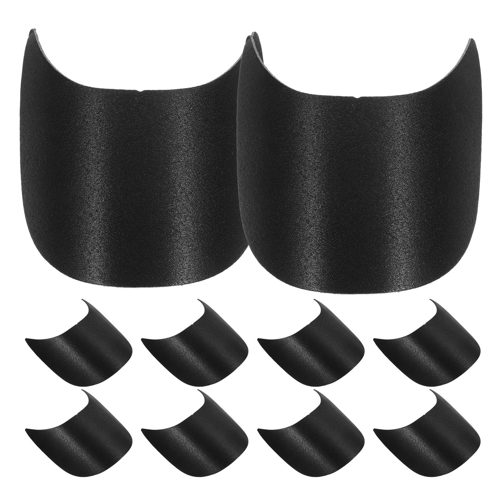 Visor Sun Hat - 10 pièces de formes de visière
