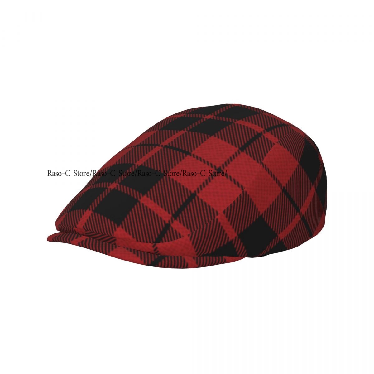 Newsboy Cap Ivy - Casquette plate pour adulte, motif tartan