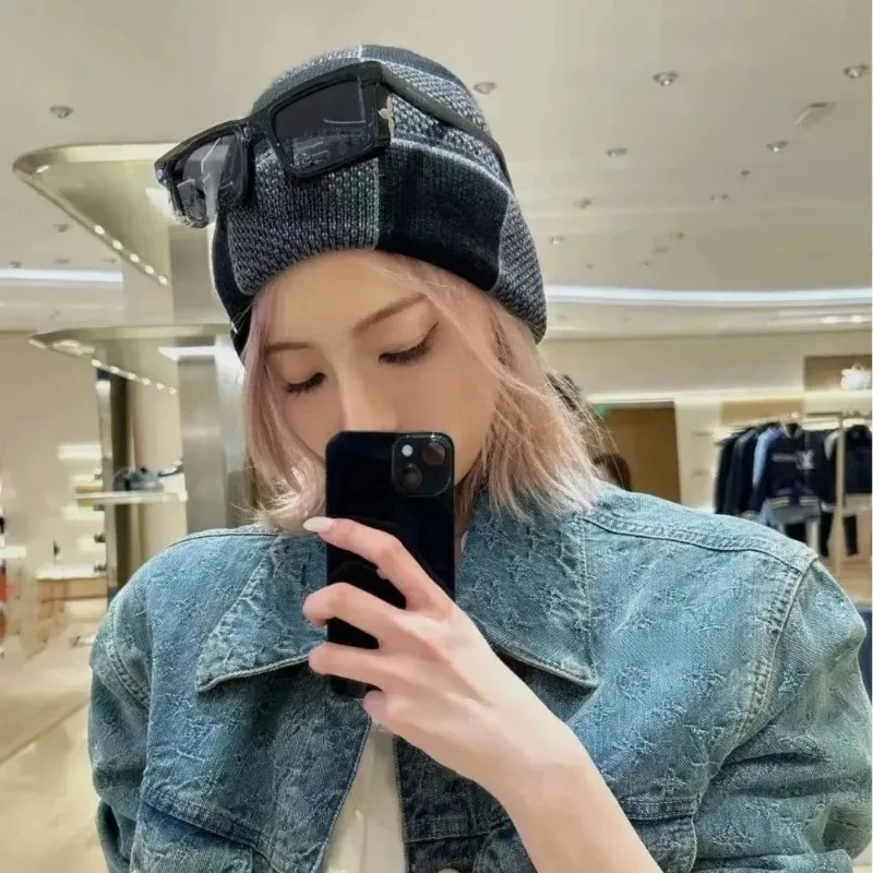 Bonnet d'hiver unisexe avec br - Beanie Cuffed Knit avis et prix