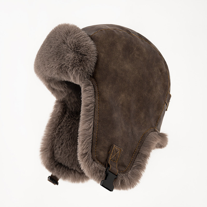 1 pièce Chapeau d'hiver rétro  - Trapper Hat Ear Flap avis et prix
