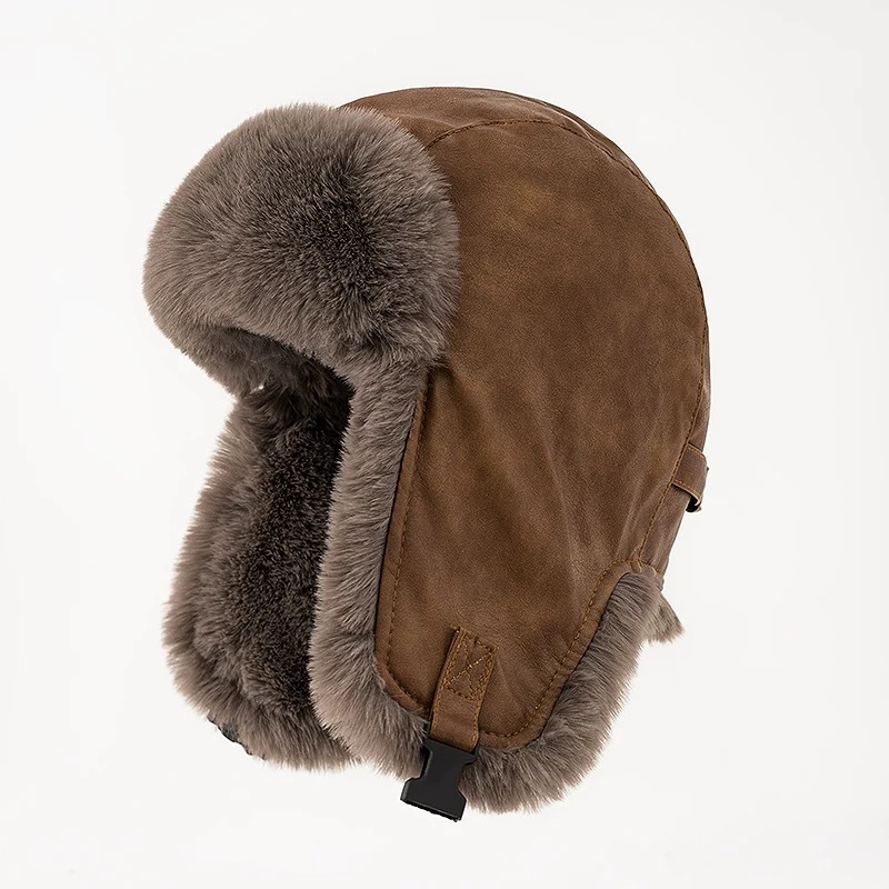 1 pièce Chapeau d'hiver rétro  - Trapper Hat Ear Flap avis et prix