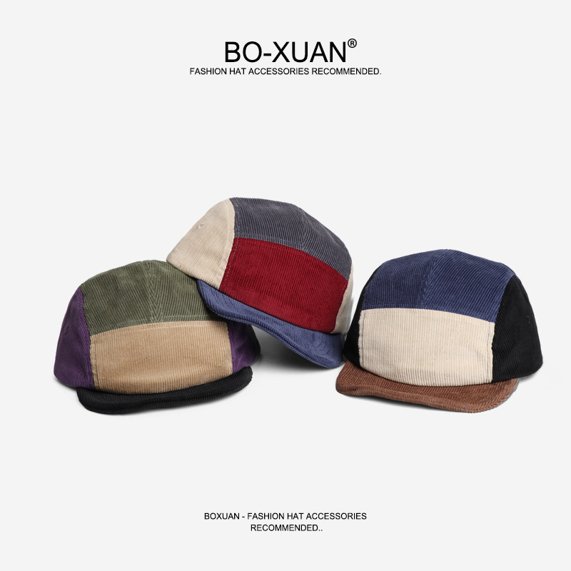 Casquettes de baseball rétro e - Corduroy Cap 5 Panel avis et prix