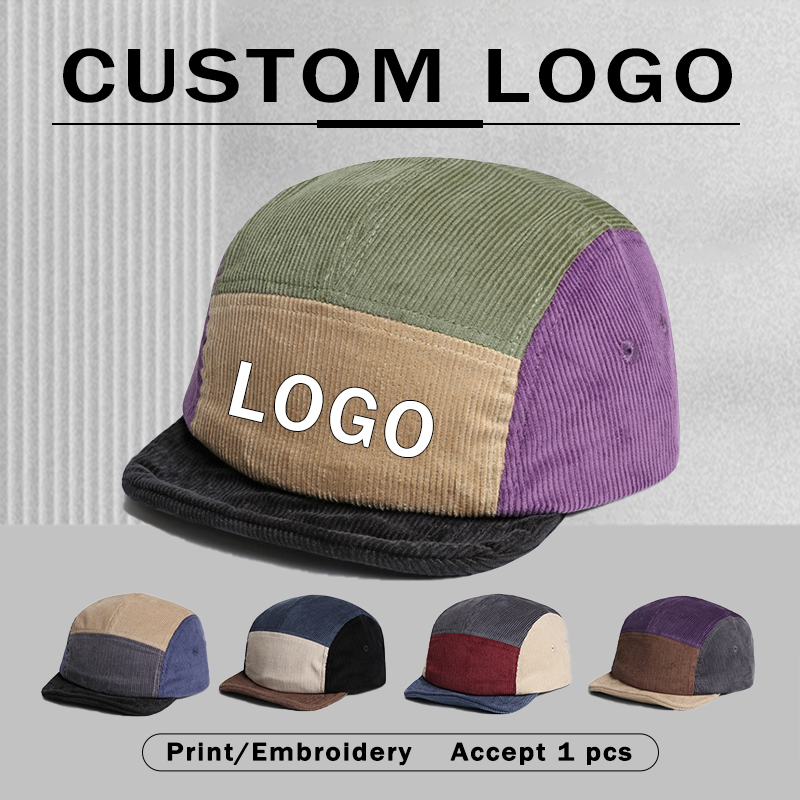 Casquettes de baseball rétro e - Corduroy Cap 5 Panel avis et prix