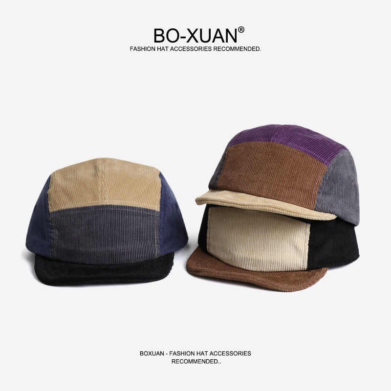 Casquettes de baseball rétro e - Corduroy Cap 5 Panel avis et prix
