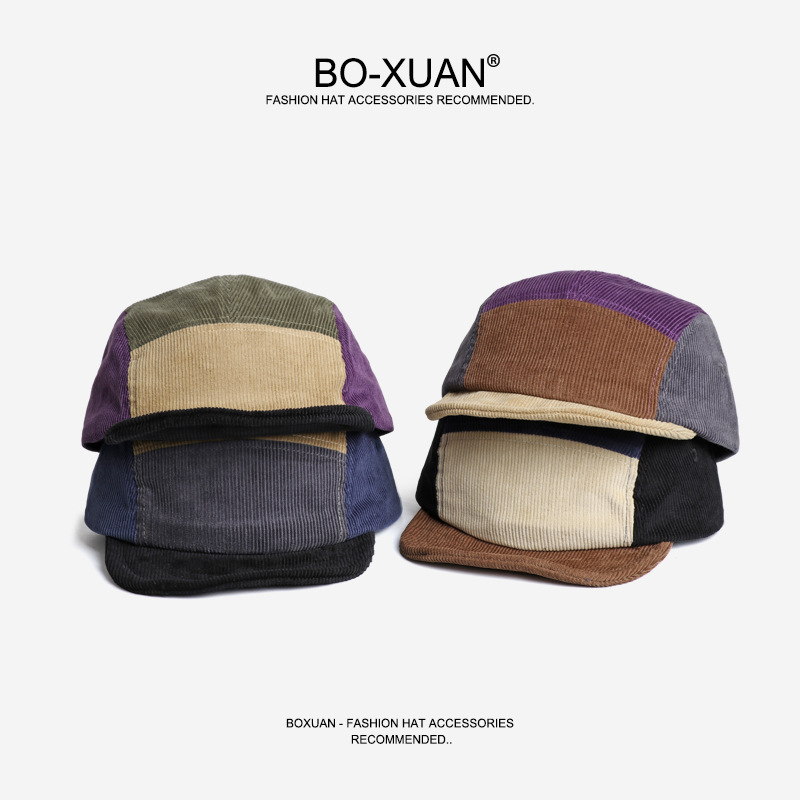 Casquettes de baseball rétro e - Corduroy Cap 5 Panel avis et prix