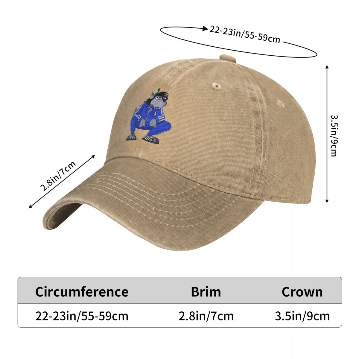 Casquette de Baseball délavée  - Golf Cap Dad avis et prix